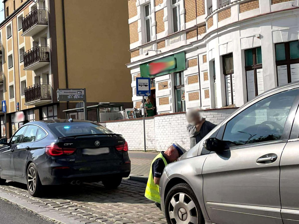 Potrącenie rowerzysty w Iławie