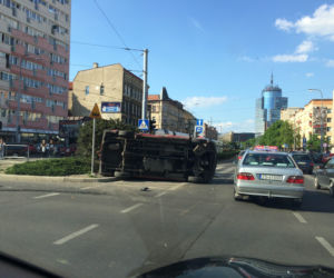 Wypadek na pl. Żołnierza