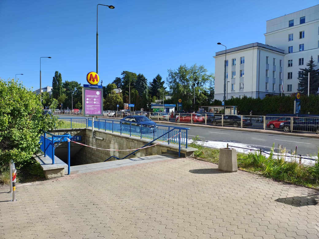 Pożar w metrze w Warszawie 1.07.2025 r.