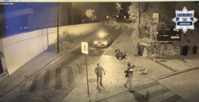 Ukradli motocykl, bo nie chcieli iść pieszo. Nocny pościg zakończony w słupie!