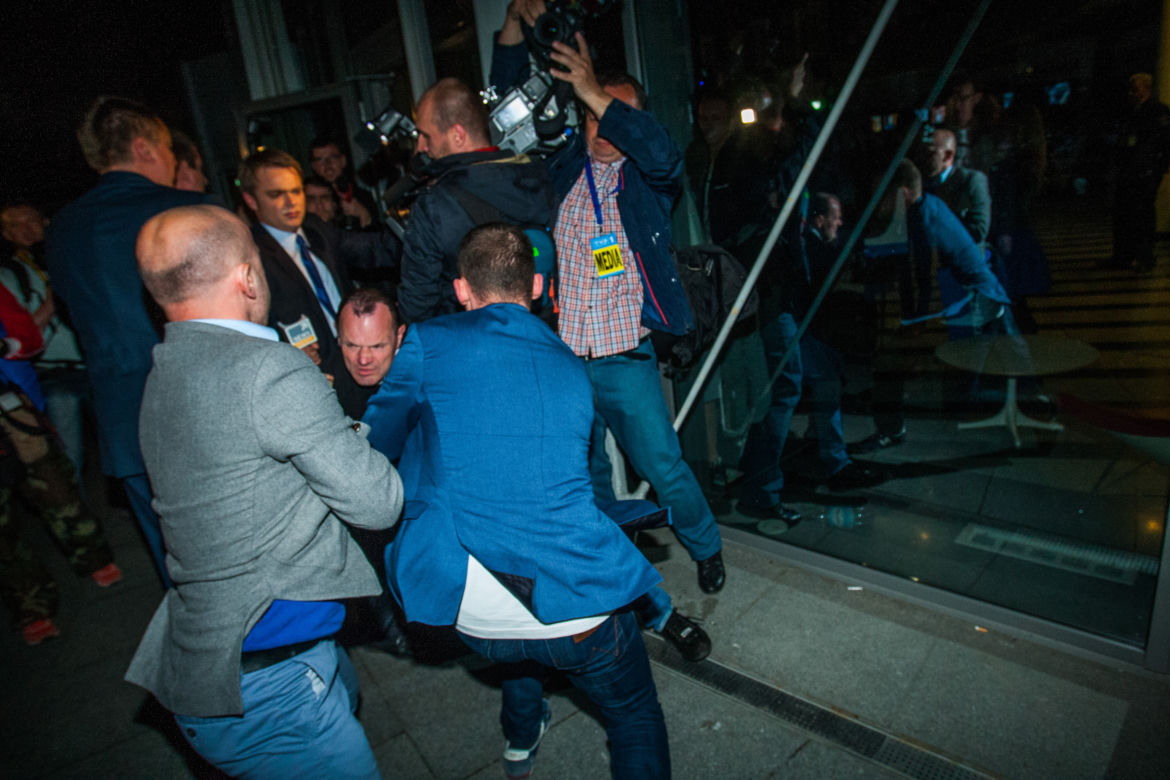 Bójka po debacie w TVP