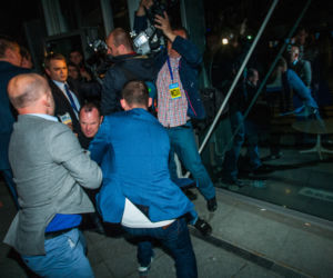 Bójka po debacie w TVP