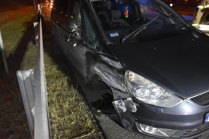 Wypadek koło Kościana