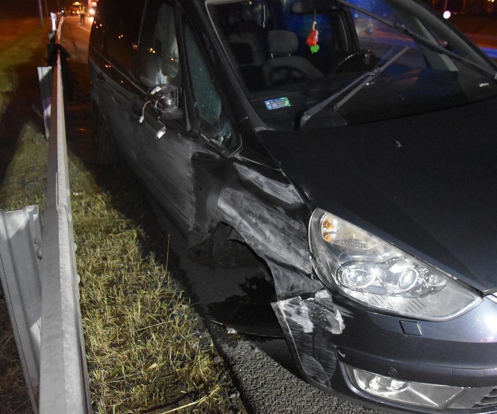 Wypadek koło Kościana