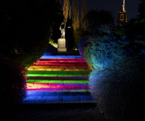 Bajkowe iluminacje w Ogrodzie Botanicznym we Wrocławiu