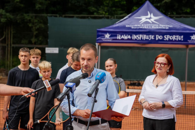 3 miliony dla Iławy na budowę całorocznych kortów do tenisa ziemnego