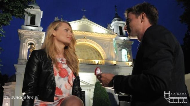 NA DOBRE i NA ZŁE, odc. 493. Przemek (Marcin Rogacewicz) i Ludmiła (Paulina Chruściel)