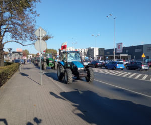 Protest rolników w Grudziądzu