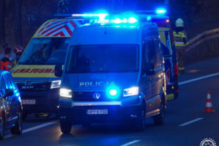 Śmierć na oczach bliskich. Dramat na drodze ekspresowej w Katowicach