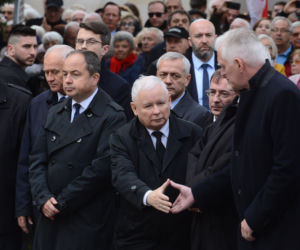 Pogrzeb marszałka seniora Kornela Morawieckiego