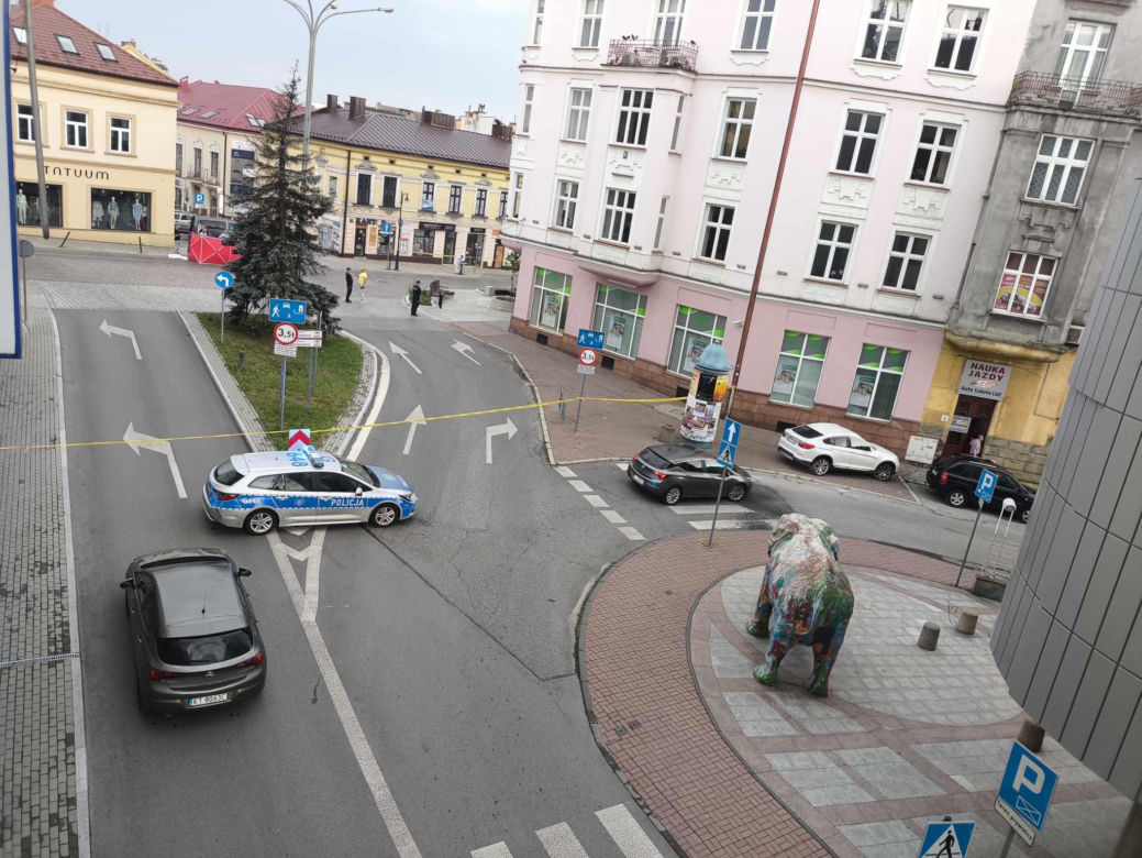 Ciało 44-letniego mężczyzny znalezione w centrum Tarnowa