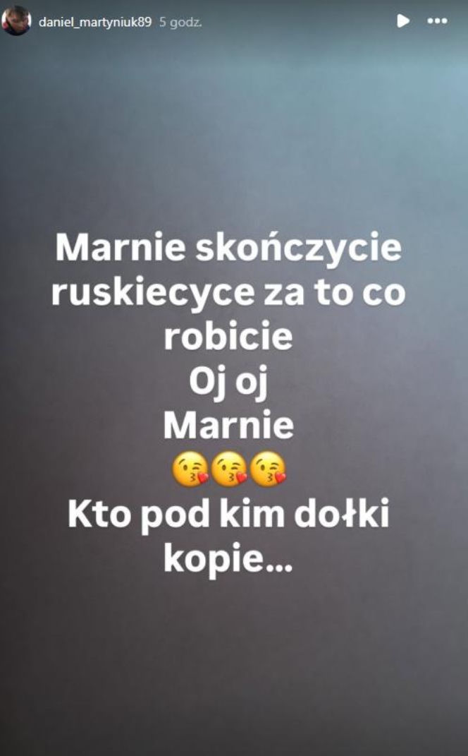 Tuż przed Wigilią Daniel Martyniuk znów uderza we własne dziecko. I w rodziców. Jakie będą święta?