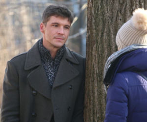 M jak miłość odc. 1363. Iza (Adriana Kalska), Marcin (Mikołaj Roznerski)