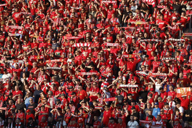 Widzew Łódź - Piast Gliwice: Zdjęcia kibiców i zawodników z meczu 34. kolejki PKO BP Ekstraklasy