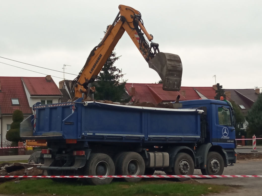Remont pętli autobusowej w Mniszku (Grudziądz)