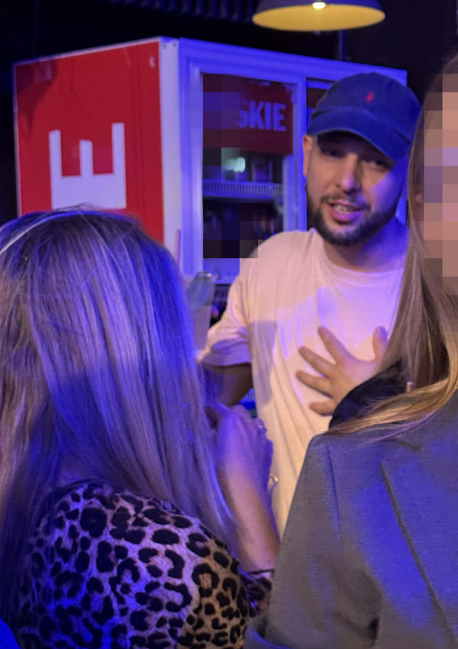 Maciej Pela na imprezie