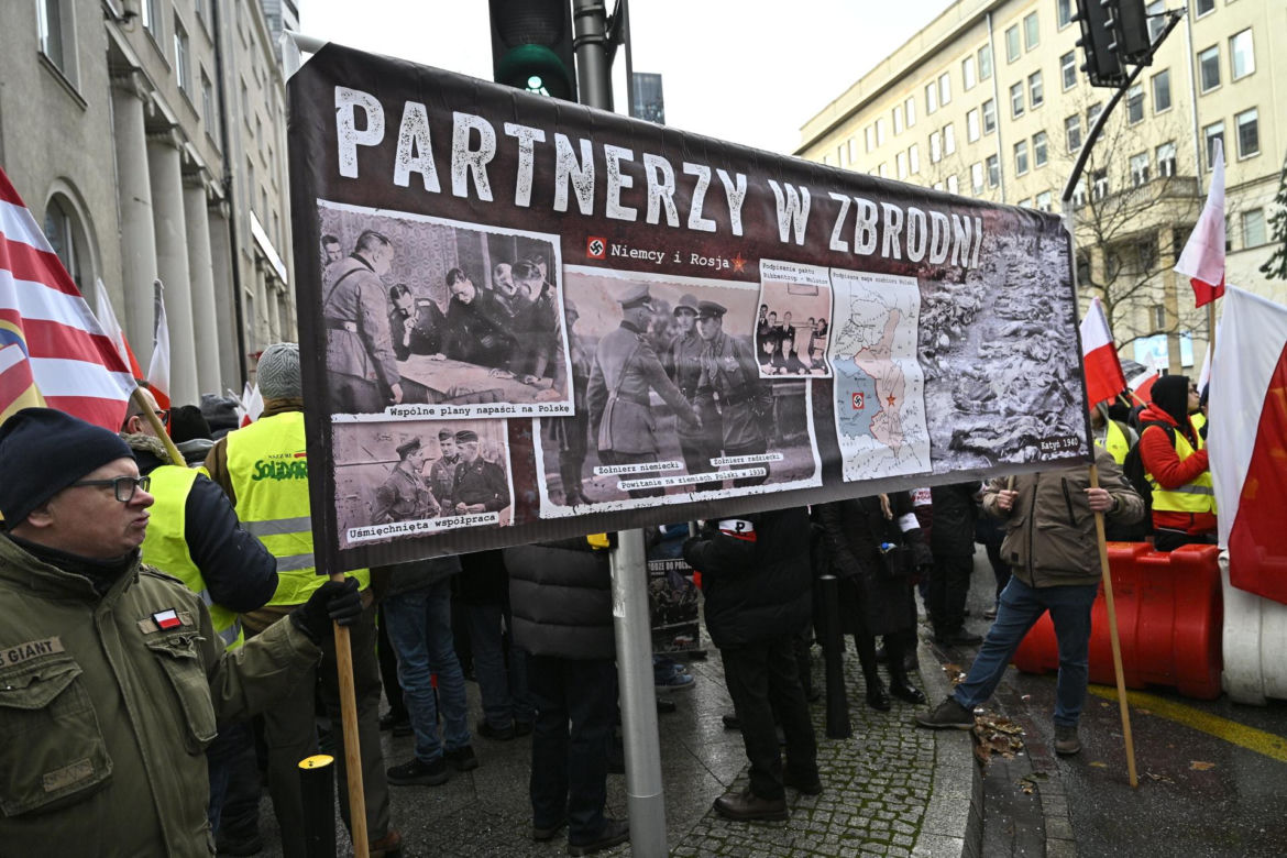 Rolniczy protest w Warszawie