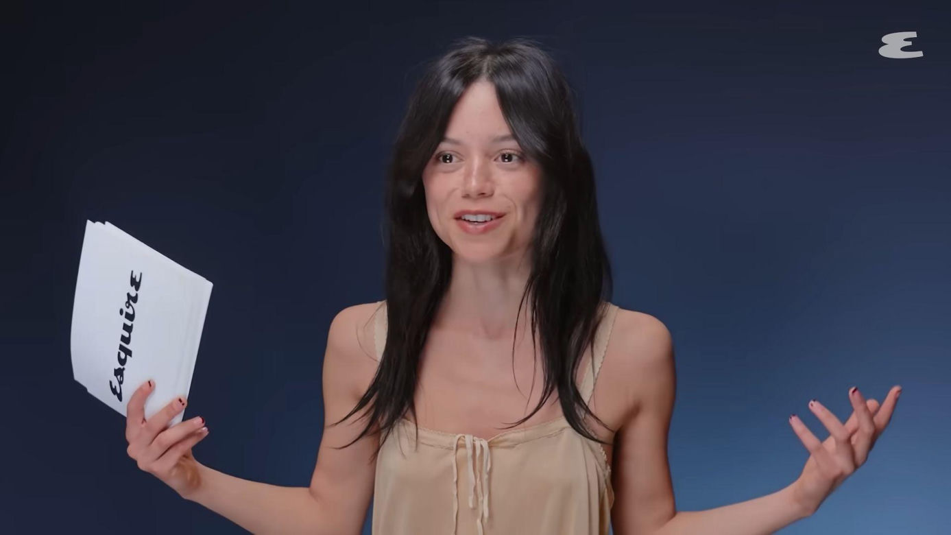 Jenna Ortega niczym Ariana Grande