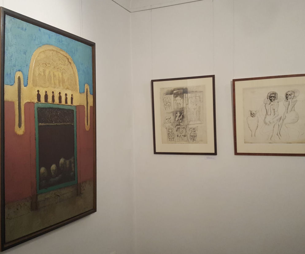 Kobiety, hybrydy i erotyka. Wystawa Jan Lebenstein 1930-1999 w MBWA