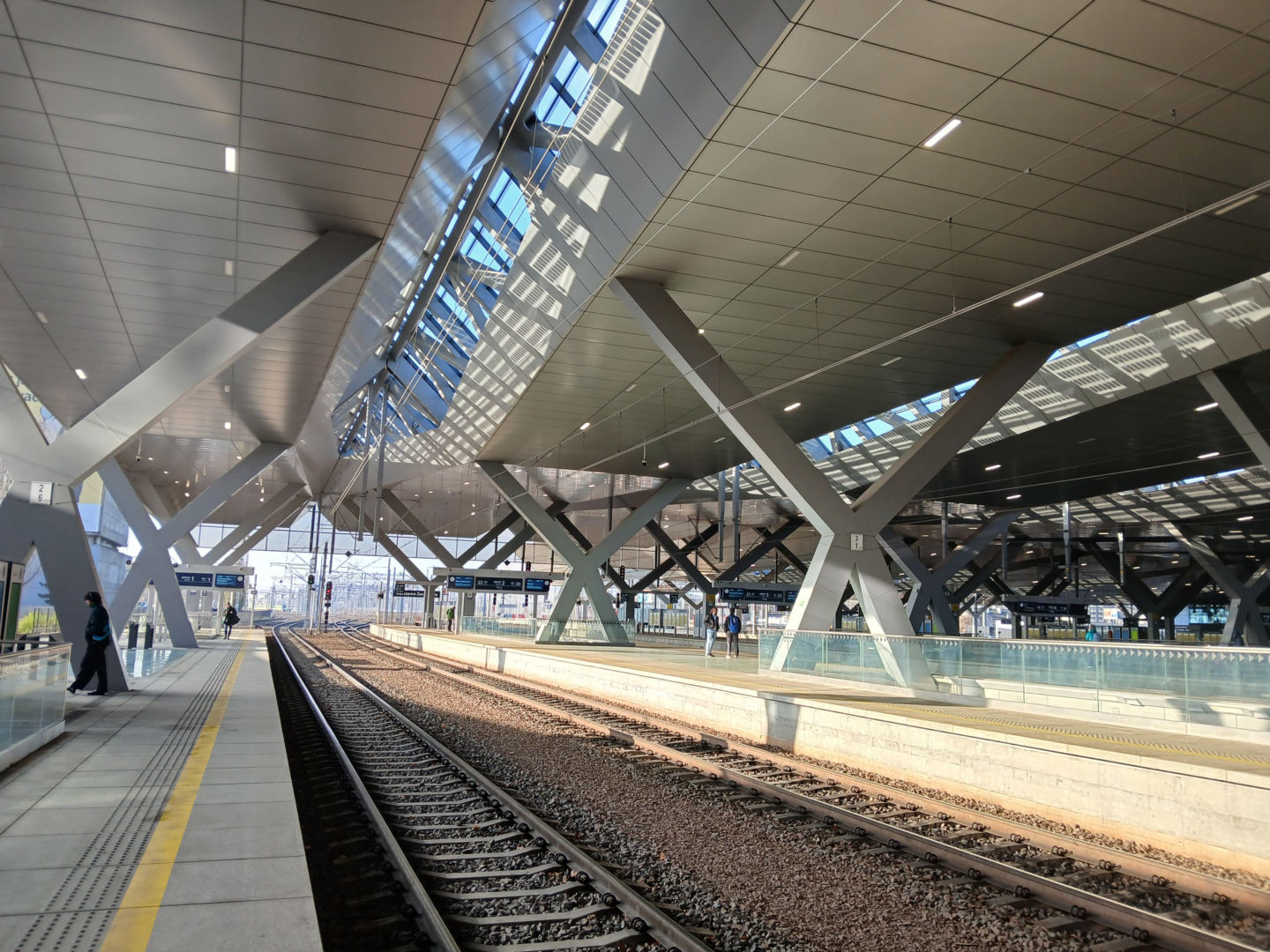 Dworzec kolejowy Warszawa Zachodnia po otwarciu