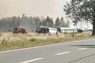 Katastrofa kolejowa na Mazowszu