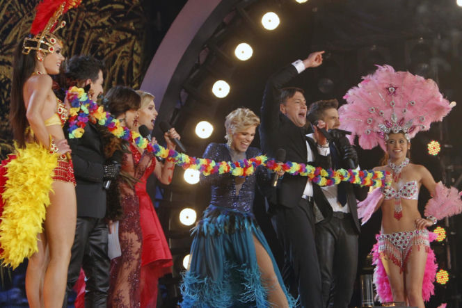 Krzysztof Ibisz na sylwestrach Polsatu