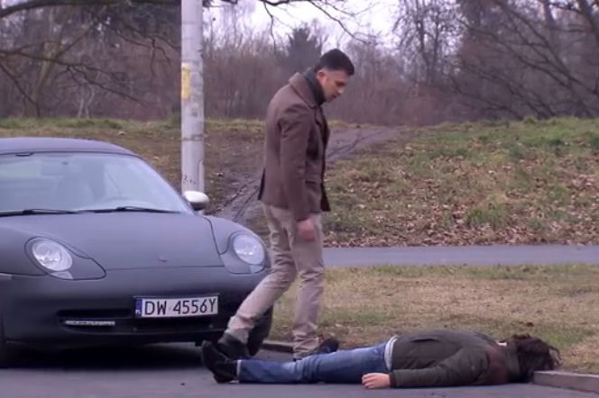 Pierwsza miłość odc. 2081. Adam (Marcin Krajewski), Artur (Łukasz Płoszajski)