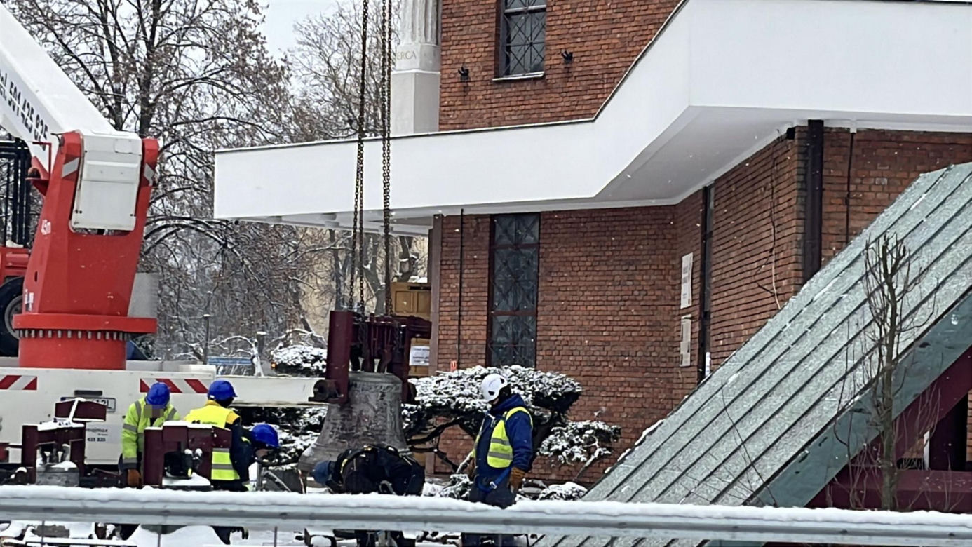 Pożar kościoła na Dziesiątej. Znika charakterystyczna wieża przy ul. Kunickiego