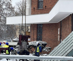 Pożar kościoła na Dziesiątej. Znika charakterystyczna wieża przy ul. Kunickiego