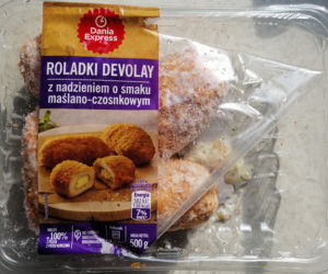 Pałeczek Salmonella w partii produktu pn. Roladki Devolay z kurczaka z nadzieniem o smaku maślano-czosnkowym