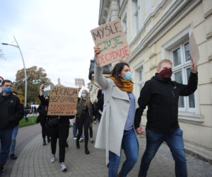 Koszalin: Protest kobiet na ulicach miasta