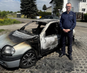Bohaterska akcja policjanta z Lublina. Uratował człowieka z ognia