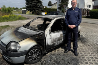 Bohaterska akcja policjanta z Lublina. Uratował człowieka z ognia