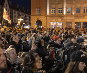 Wrocław. Kilka tysięcy osób protestowało przeciwko agresji na Ukrainę