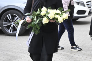 Pogrzeb Bożeny Dykiel