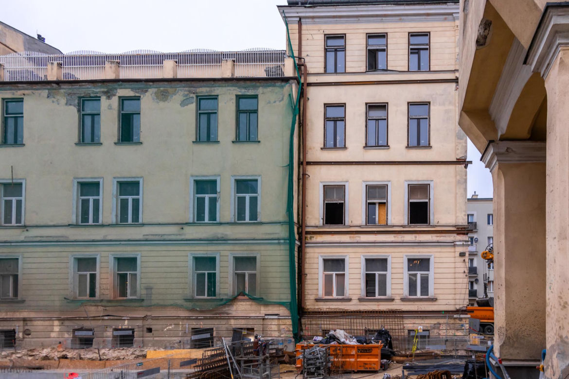 Budowa Muzeum Getta Warszawskiego w Warszawie