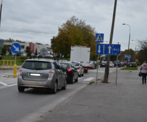 Korki po zamknięciu przejazdu Starachowice-Zachodnie