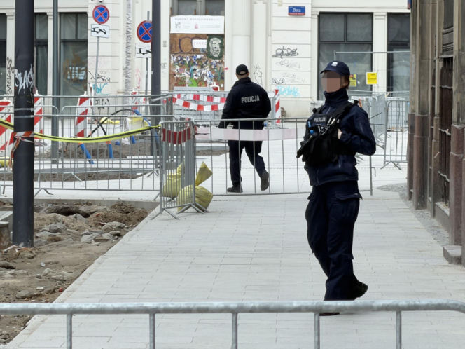 Niewybuch w centrum Warszawy. Zamknięto ulice