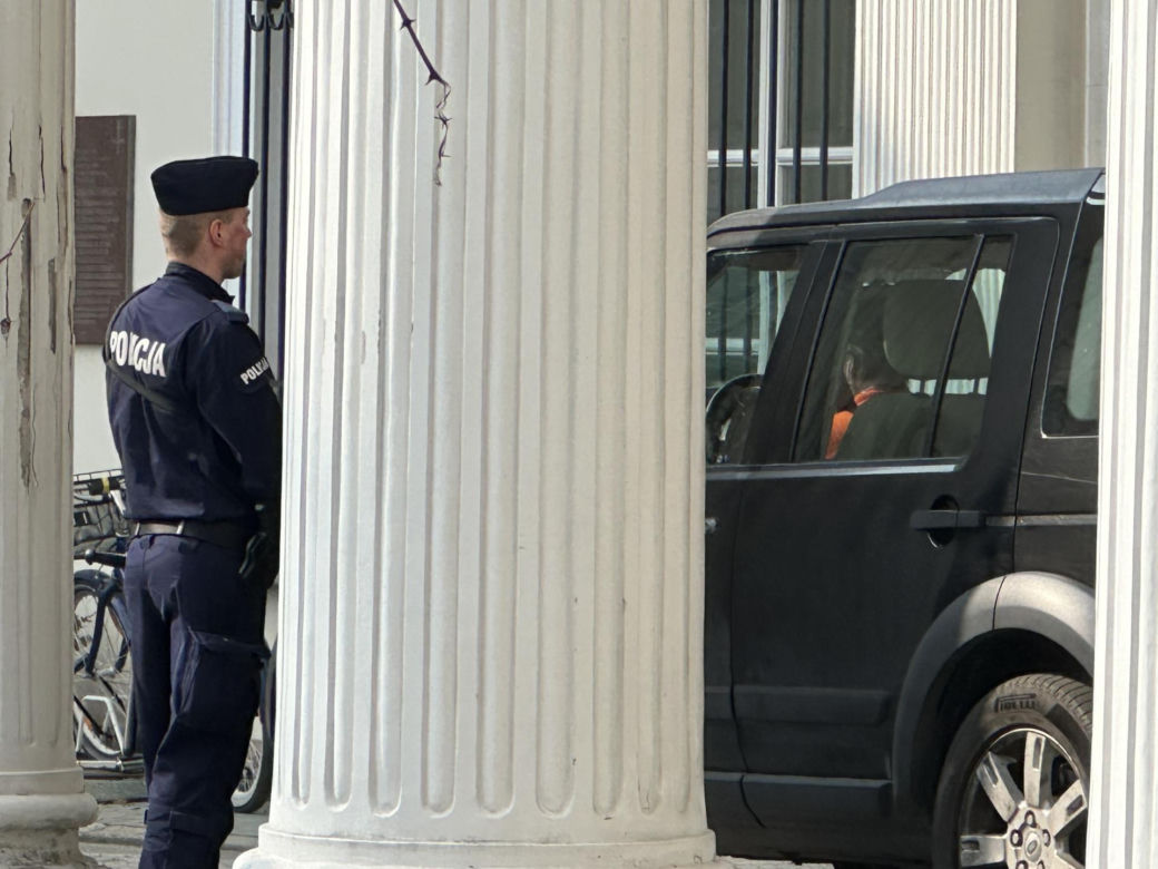 Akcja policji w centrum Warszawy