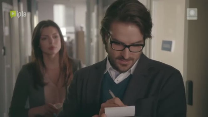 To nie koniec świata odcinek 19 Anka (Karolina Gorczyca) Adam Tenczyński (Piotr Stramowski)