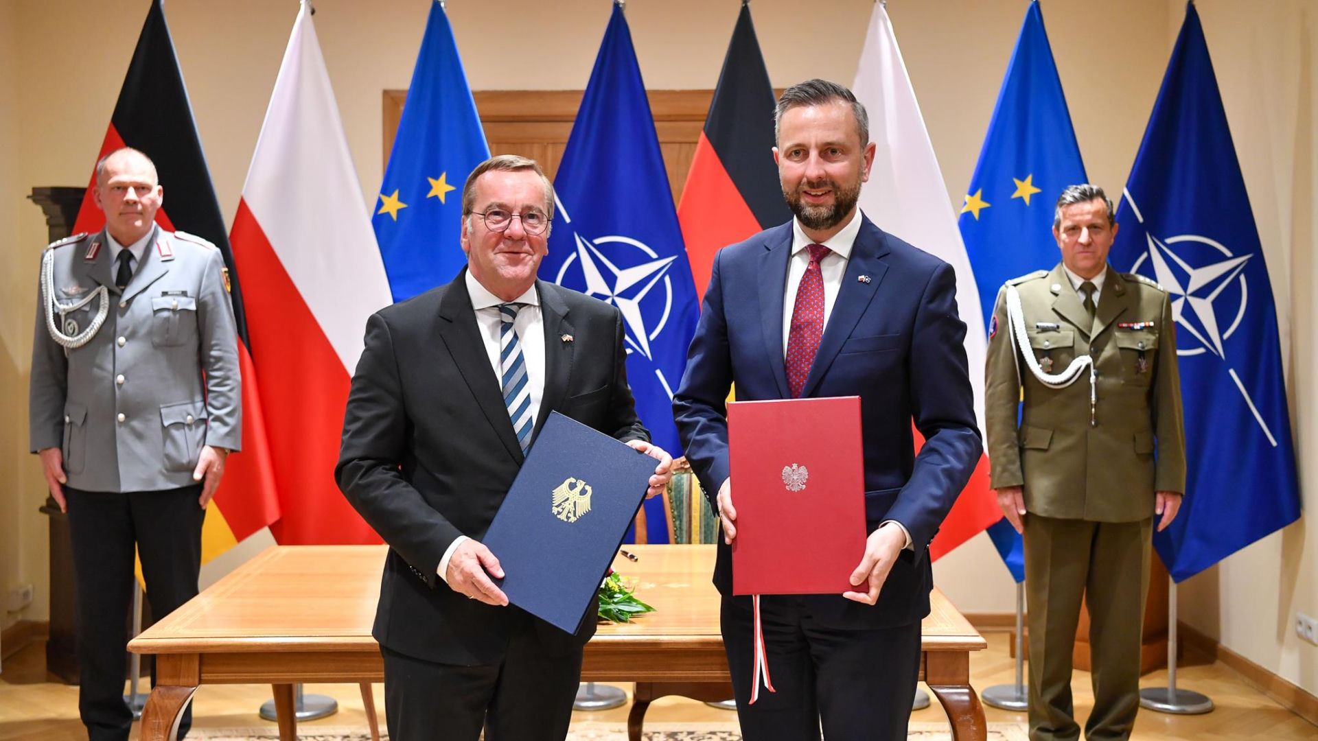 Od Bałtyku po kosmos. Polska i Niemcy podpisały nową umowę o współpracy obronnej
