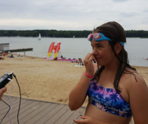 Bydgoska ekipa Eska Summer City na plaży w Pieczyskach