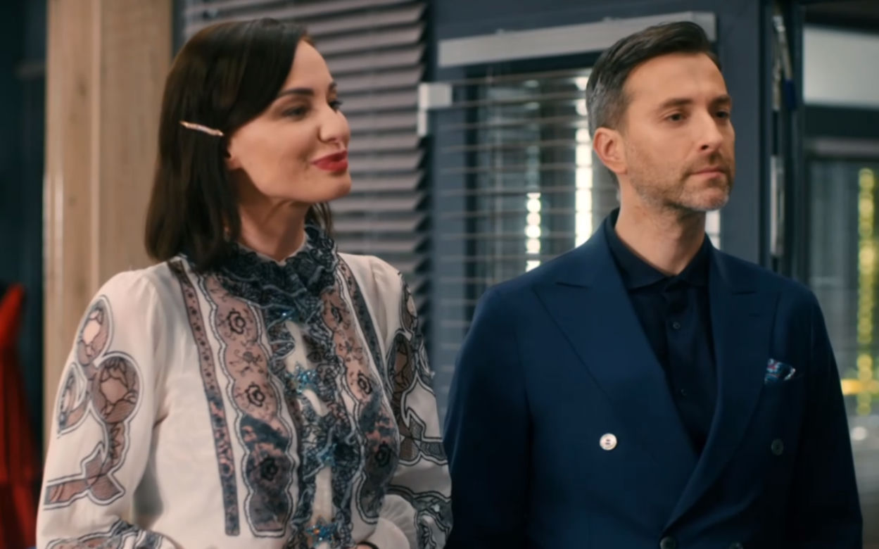 BrzydUla 2, odcinek 96, Paulina (Maja Hirsch), Marek (Filip Bobek)