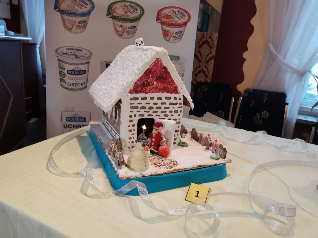 Wystawa „Najładniej udekorowany domek z piernika” w grudziądzkim Gastronomiku
