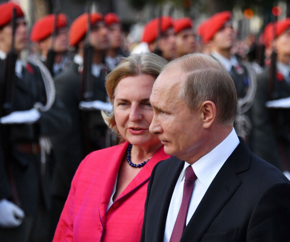 Vladimir Putin i Karin Kneissl 