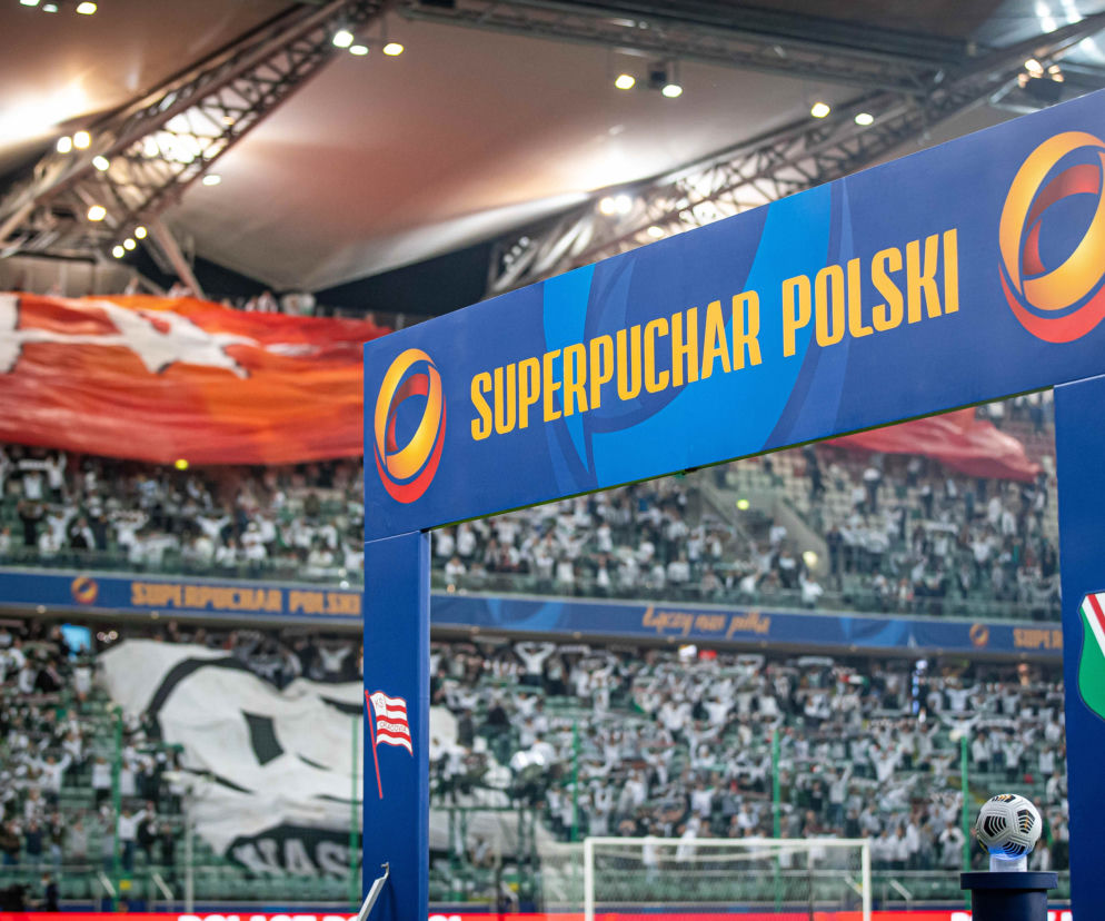 Oprawa przygotowana na Superpuchar Polski