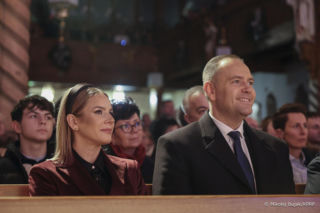 Para prezydencka kolędowała z góralami w Koniakowie