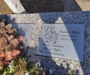 Grób zagłodzonej Madzi P. z Brzeznej 