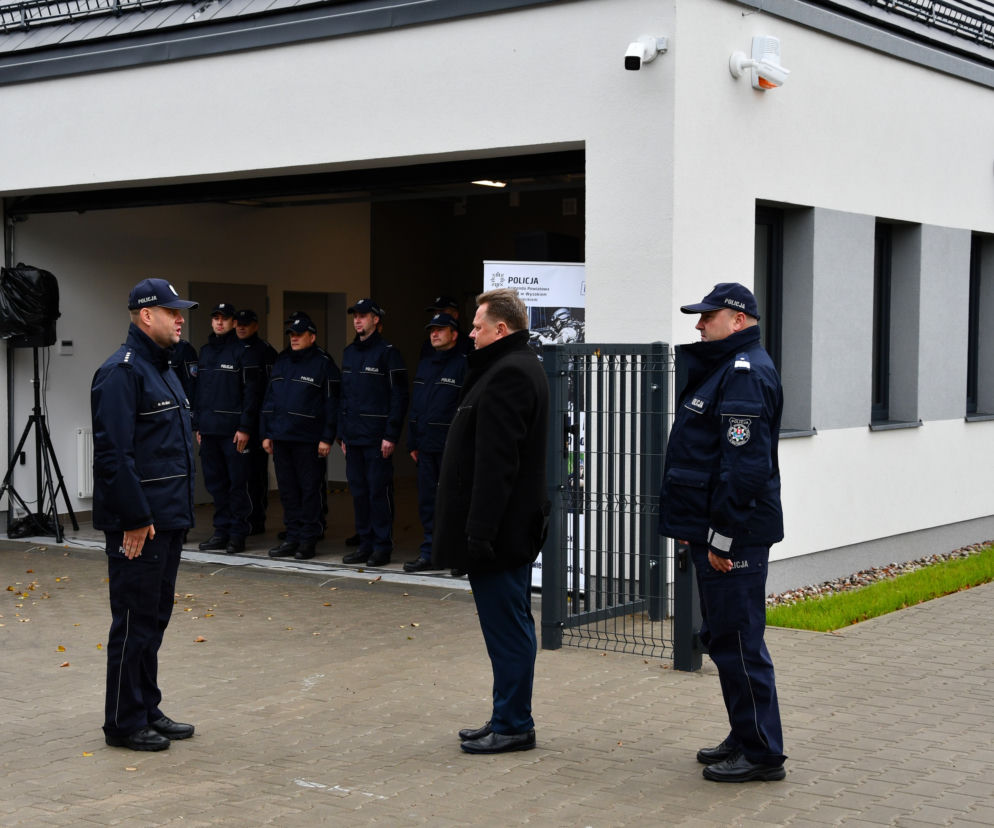 Podlaskie. W Sokołach otwarto nowy posterunek policji