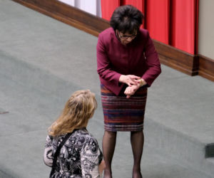 Pani marszałek Elżbieta Witek w sejmie